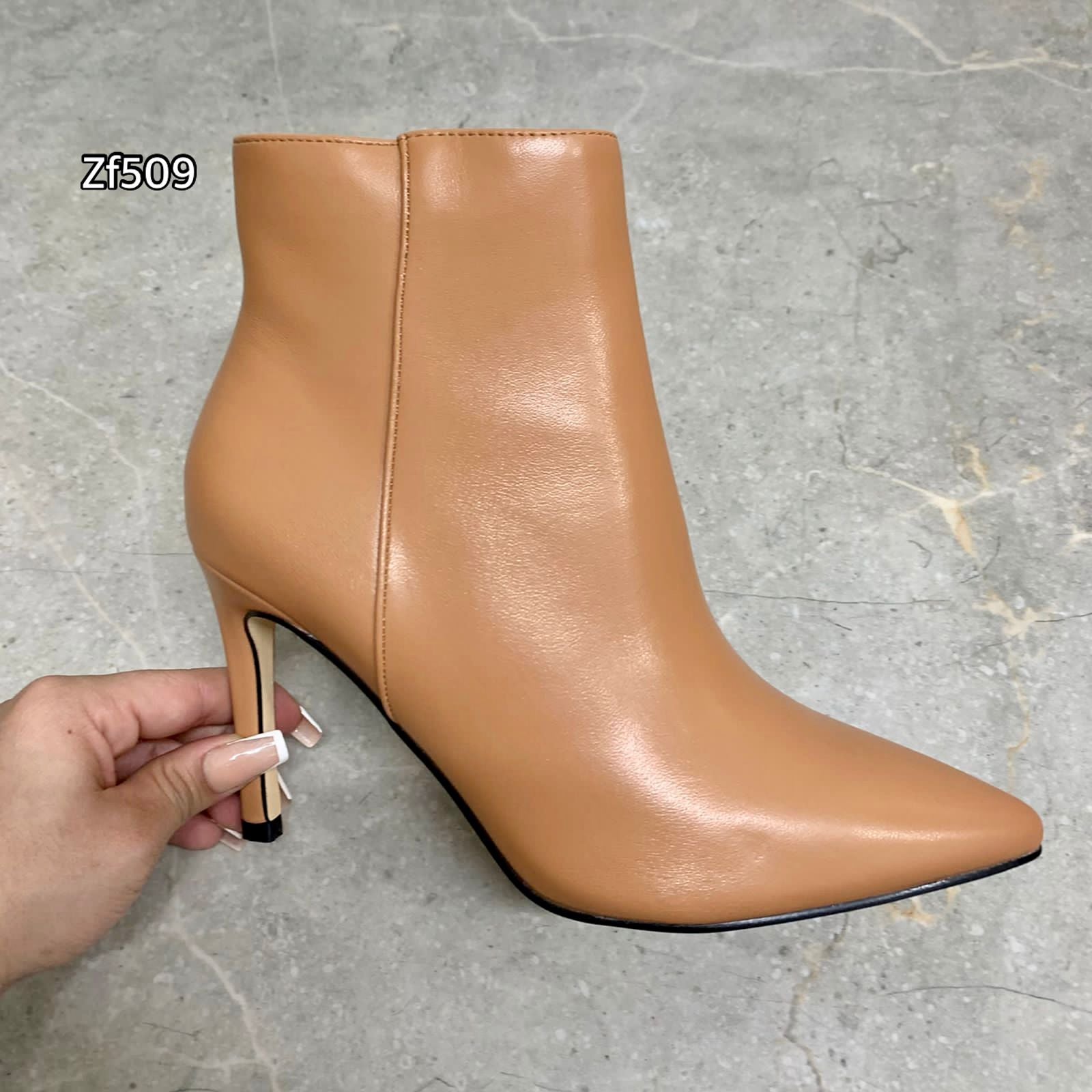 Botin café tacon 9cm X8220 C34